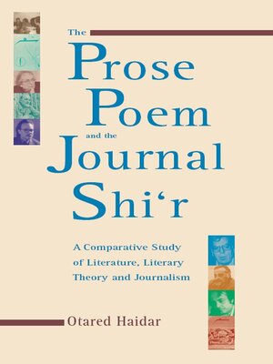 cover image of Prose Poem and the Journal Shi'r